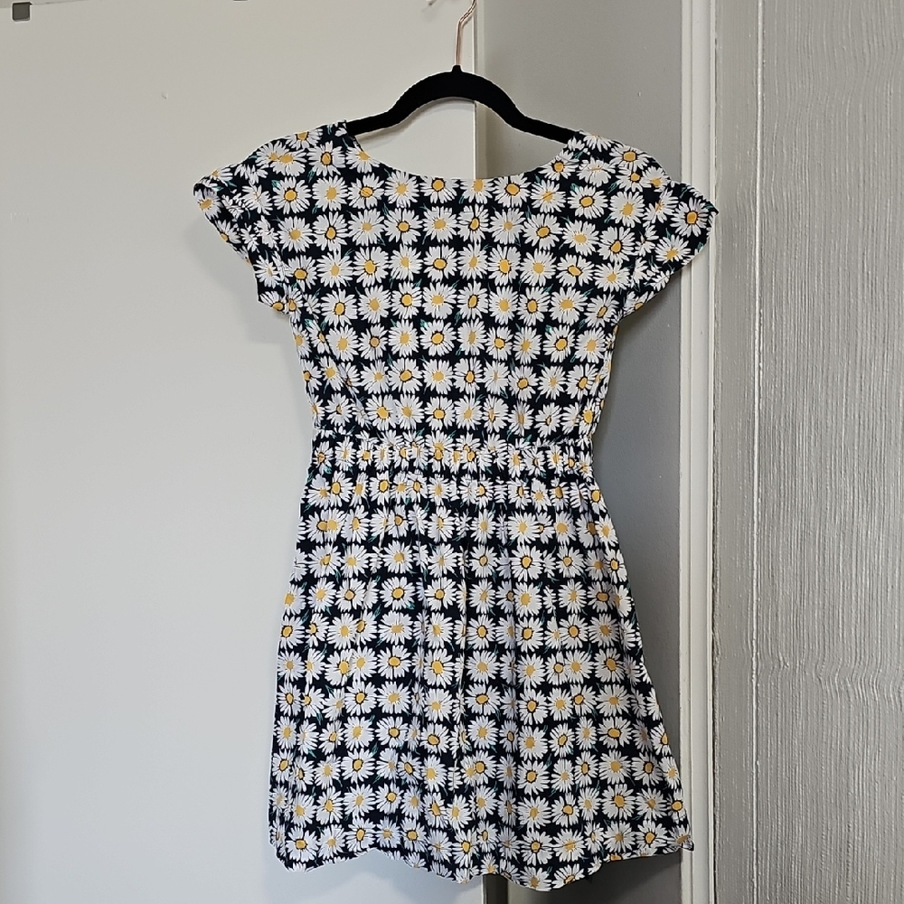 Crewcuts 100% Cotton Girls Daisy Print Dress Size 10
